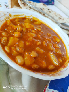 عکسی از دستور خوراک لوبیا با قارچ