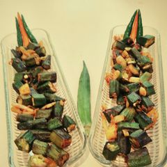 A picture of Bhindi Fry.