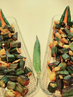 A picture of Bhindi Fry.