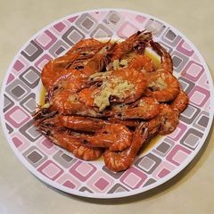 Buttered Shrimp with Cheese A picture of Buttered Shrimp with Cheese.