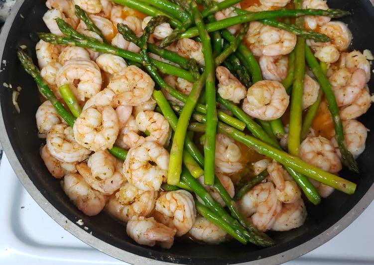 Recipe of Homemade Spicy butter garlic shrimp (keto friendly)