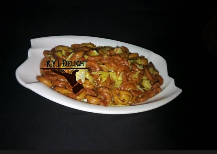 Recipe of Super Quick Homemade Fried macaroni