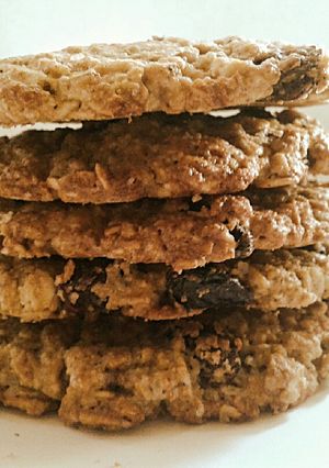 Una foto de Galletas de Avena con Pasas