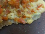 चीझ पिझ्झा पराठा (cheese pizza paratha recipe in marathi)