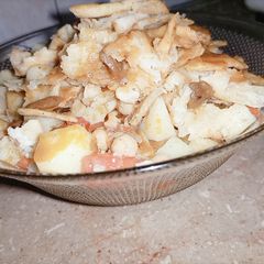 A picture of Papri chat.