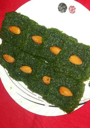 A picture of Carrot barfi.