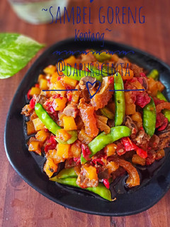 Foto resep Sambel goreng kentang