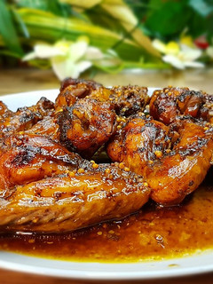 Фото Очень вкусные куриные крылышки в духовке.