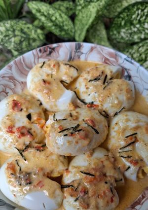 Foto resep Telur Penyet Kuah Santan