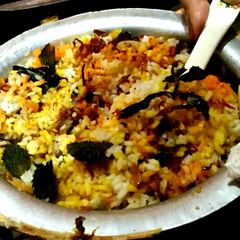 A picture of Leftover mix sabji's briyani.