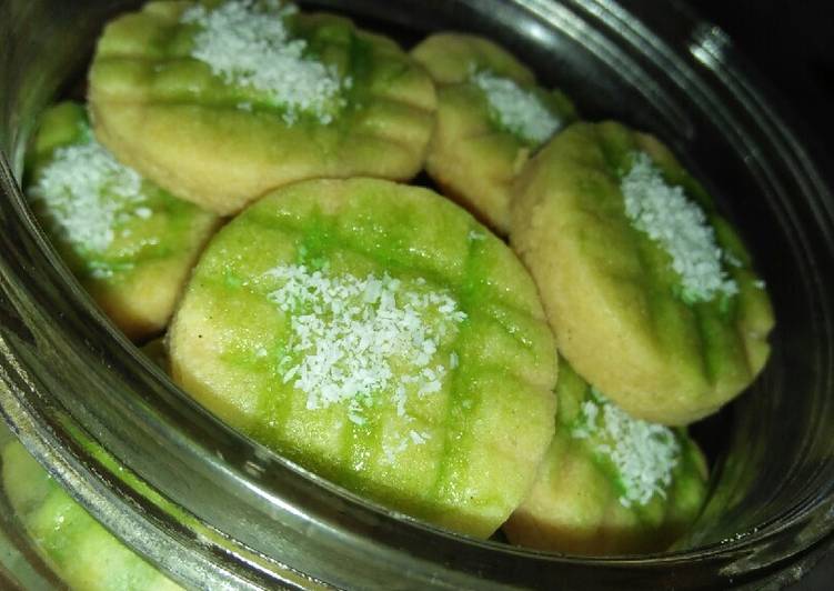 Resep Cookies kentang renyah bertopping kelapa Anti Gagal