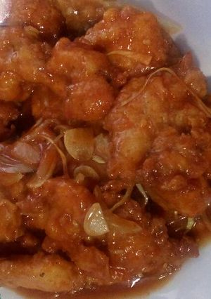 Foto resep Ayam crispy asam manis
