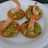 Canapés de aguacate con camarón estilo EL DONJAH