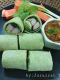 Fresh Spring Rolls with Seafood Dipping Sauce