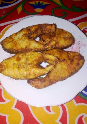 صورة لوصفة سمك لوت مقلي