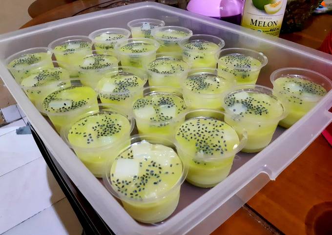 Puding Syrup Melon FiberCreme