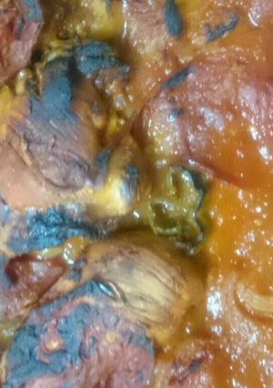 صورة لوصفة صنينه بطاطا بالكاتشب وما البندورة