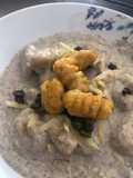 Gnocchi de garbanzos