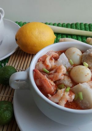 Foto resep Soto Udang telur puyuh #Ketopad_CP_AnekaSoto