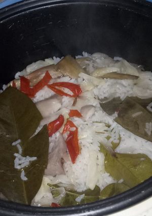 Foto resep Nasi liwet mudah sederhana (rice cooker)
