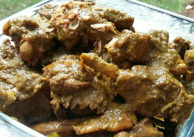 Resep Bebek Kaleo Cabe Ijo Ala Bunda Jkb Oleh Fitriana Titis Perdini Cookpad