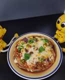 Mexican pizza or Pizzadilla (Taco Bell special)