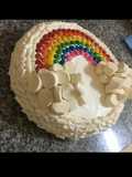 Torta arcoíris 🇺🇾😊