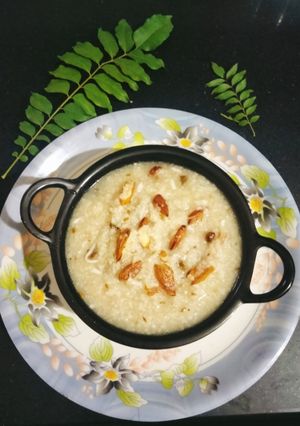 A picture of SAMA RICE KHEER 😋 😋😋.