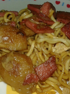 Foto resep Mie goreng bakso