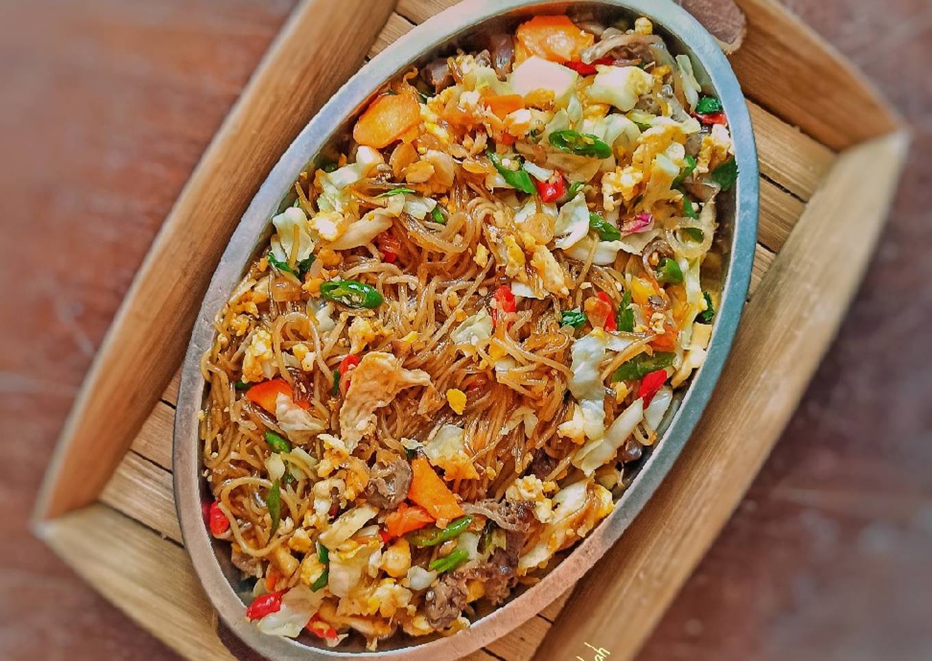 Oseng mie lethek (bihun singkong) khas bantul jogja