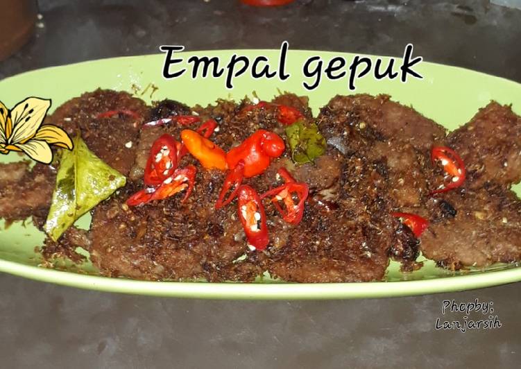 Resep Empal Gepuk Presto - Empal gepuk srundeng (simpen buat stock). - Niebla Wallpaper