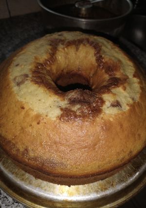 Una foto de Budín marmolado