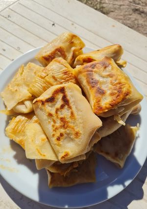 Una foto de Empanaditas chinas/ arrolladitos primavera