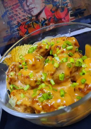 A picture of Chinese Chicken 🐔 Bang Bang.