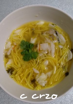 Foto principal de Sopa de pescado con azafrán
