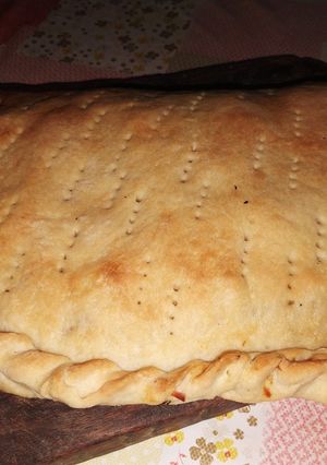 Una foto de Calzone de cebolla