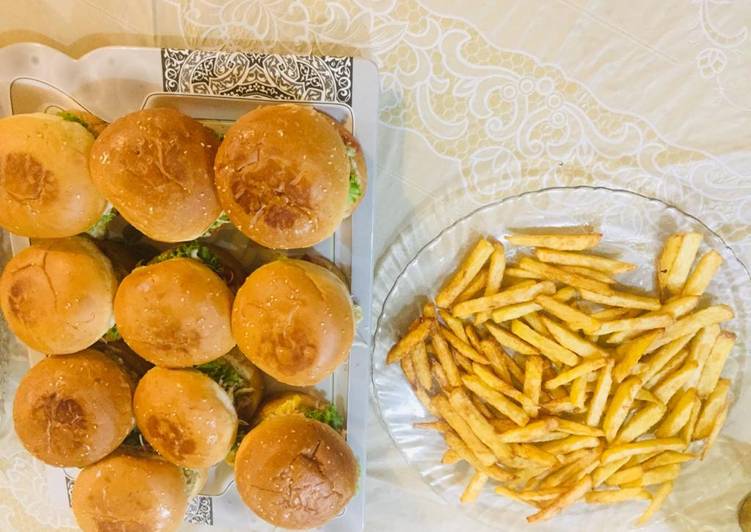 Simple Way to Make Favorite Shami burgers