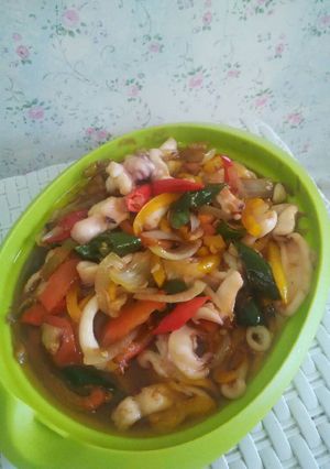 Foto resep Cumi Saus Tiram