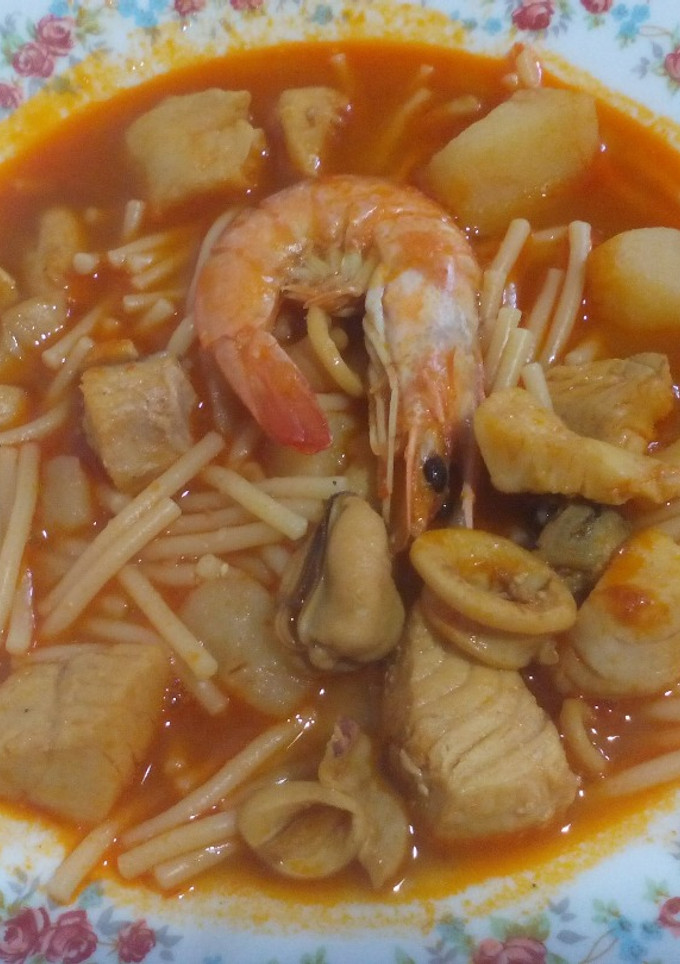 Una foto de Cazuela de fideos