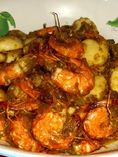 Foto resep Udang,bakso ikan,masak sambal ijo