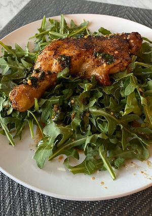 A picture of Honey Garlic Chicken.