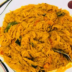 A picture of Vermicelli for evening snacks.