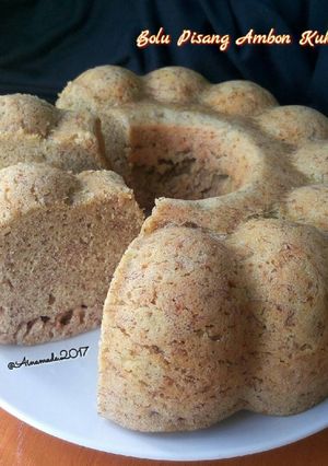 Foto resep Bolu Pisang Ambon Kukus