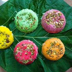 A picture of Sprouts veggie puttu - Natural colours.