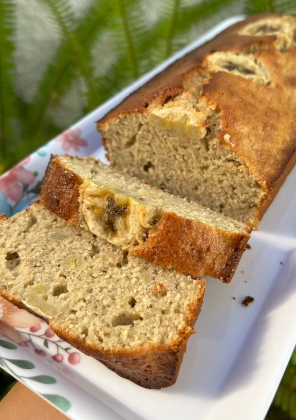Una foto de Budín de Banana