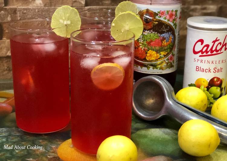 RoohAfza Lemonade – Summer Drink – Kid’s Favorite – RoohAfza Nimbu Sharbat