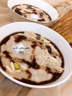 عکسی از دستور حلیم بلغور گندم