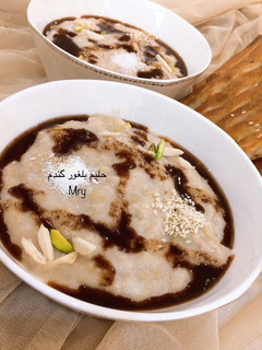 عکسی از دستور حلیم بلغور گندم