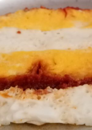 عکسی از دستور پخت تخم مرغ