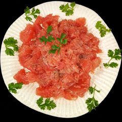 A picture of Grape fruit salad.